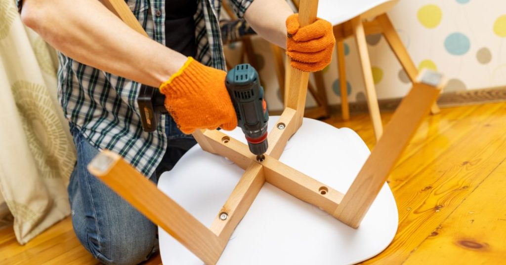 montagem de mesa e cadeiras em São José dos Pinhais